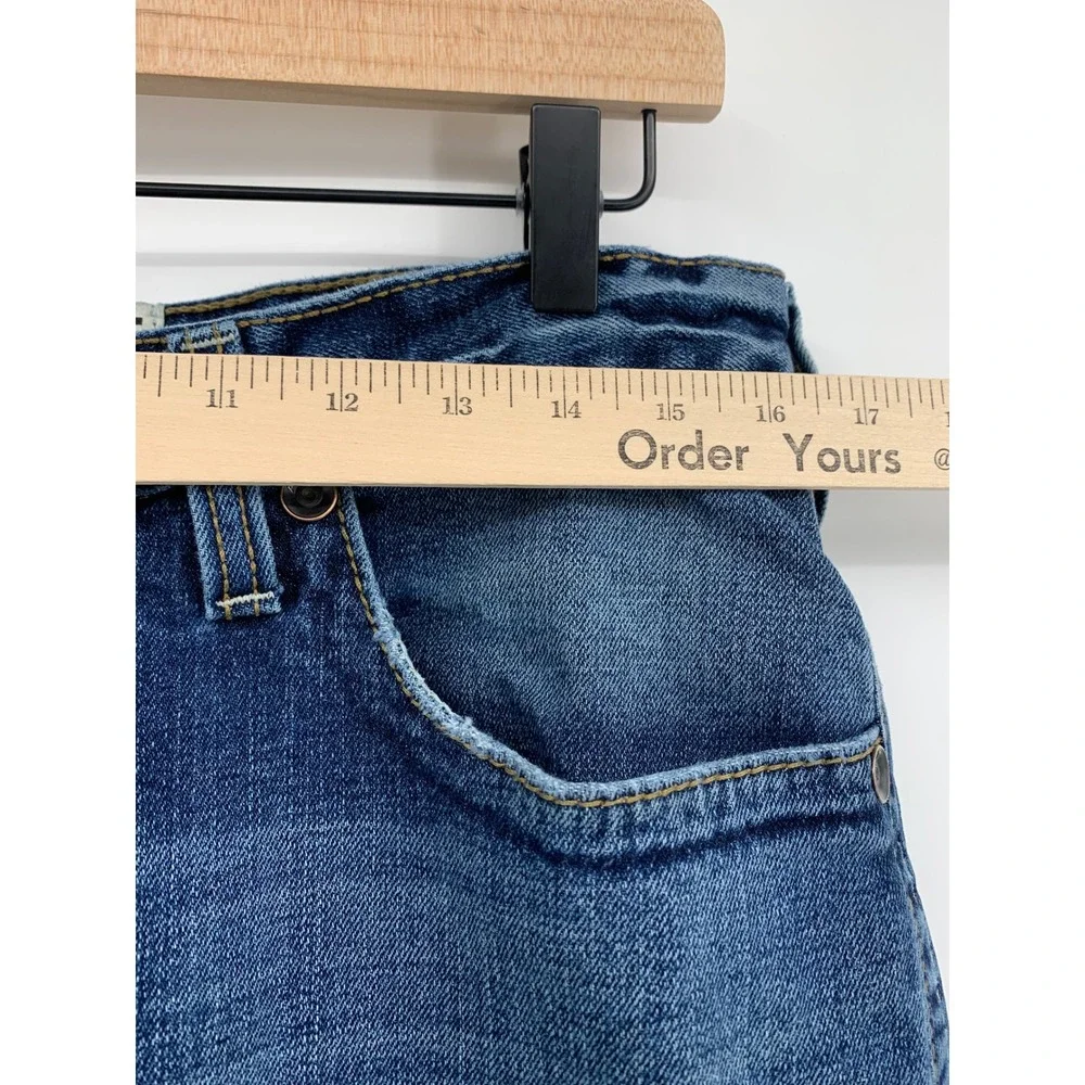 Ariat M4 Jeans Mens 33x36 Blue Relaxed Straight Leg Western Workwear Denim